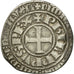 France, Philippe IV, Gros Tournois à l'O rond, TB+, Argent, Duplessy:213B