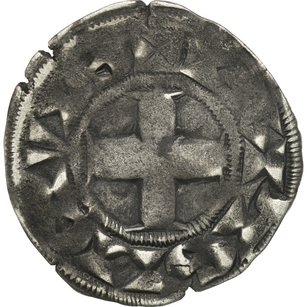 France, Louis VII, Denier Parisis, Paris, VF(30-35), Silver, Duplessy:146