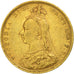 Moneta, Australia, Victoria, Sovereign, 1891, Melbourne, BB, Oro, KM:10