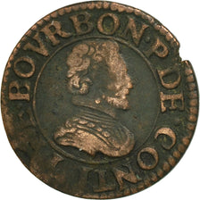 Monnaie, France, CHATEAU-RENAUD, François de Bourbon, Double Tournois, Undated