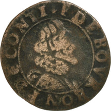 Moneda, Francia, CHATEAU-RENAUD, François de Bourbon, Double Tournois, Undated