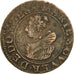 Monnaie, France, DOMBES, Marie de Montpensier, Double Tournois, 1628, Trévoux