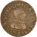Coin, France, DOMBES, Gaston d'Orléans, Double Tournois, 1630, Trévoux