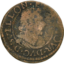 France, Ardennes, Fréd-Maurice de La Tour, Double Tournois, 1640, Sedan