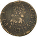 Coin, France, Ardennes, Fréd-Maurice de La Tour, Double Tournois, 1635, Sedan