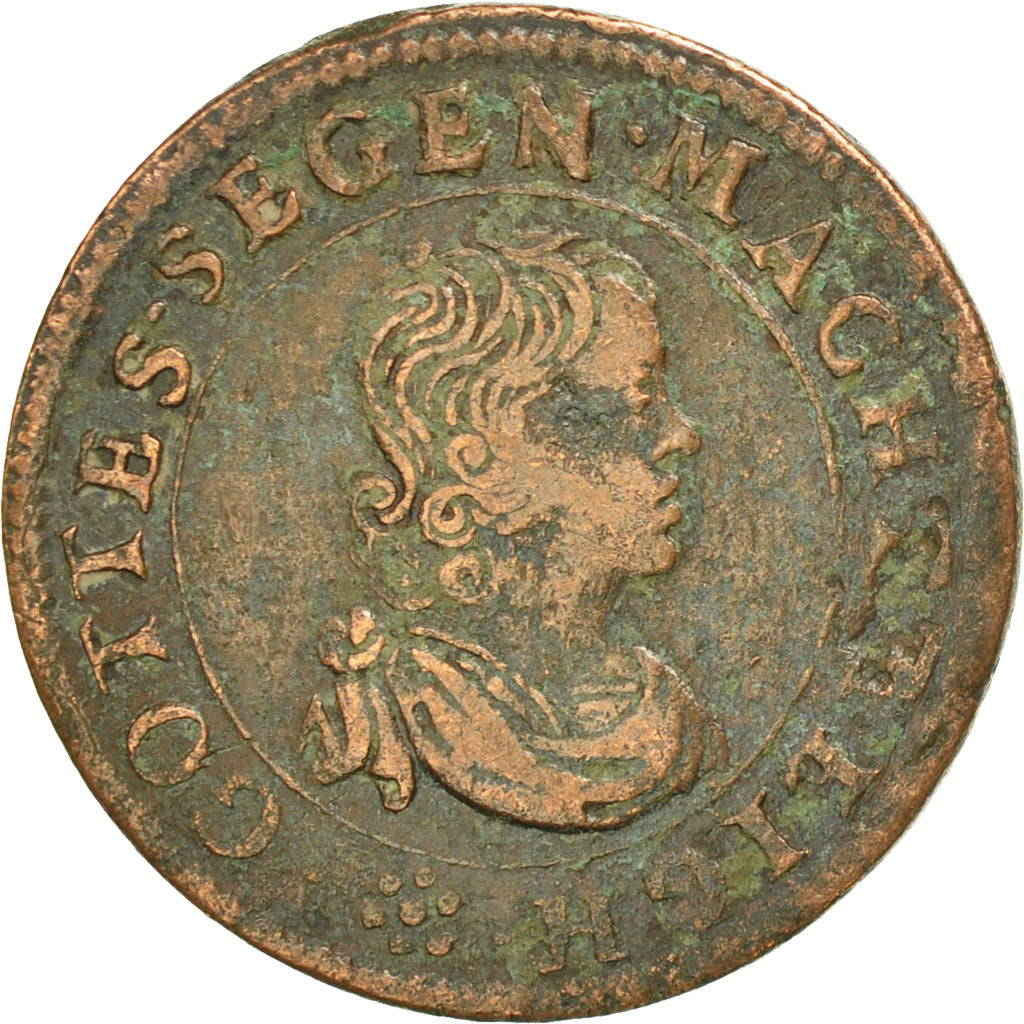 Allemagne, Jeton de Nuremberg, Wolf Laufer, TB+, Cuivre