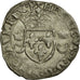 Coin, France, Douzain aux croissants, 1551, Cremieu, VF(20-25), Silver