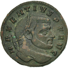 Coin, Maxentius, Follis, Rome, EF(40-45), Billon, RIC:163