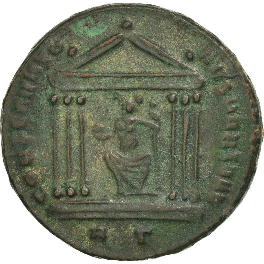 Coin, Maxentius, Follis, Rome, EF(40-45), Billon, RIC:163