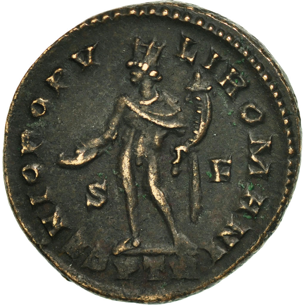 Coin, Galerius, Follis, Trier, AU(50-53), Bronze, RIC:602b