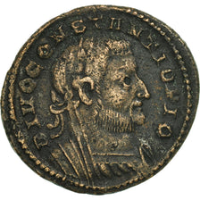 Divus Constantius I, Follis, London, EF(40-45), Bronze, RIC:110