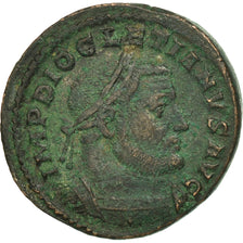 Diocletian, Follis, Trier, VF(30-35), Bronze, RIC:582a
