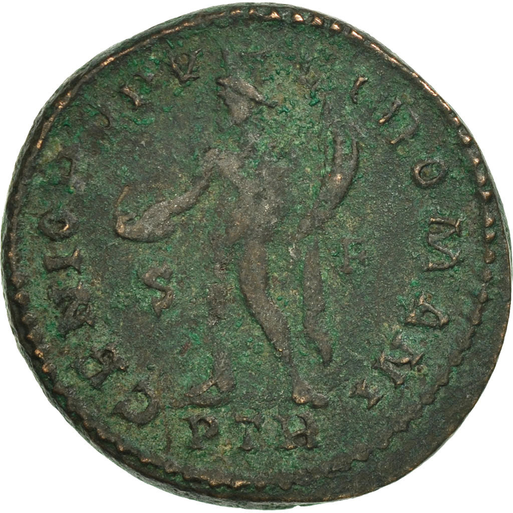 Diocletian, Follis, Trier, VF(30-35), Bronze, RIC:582a