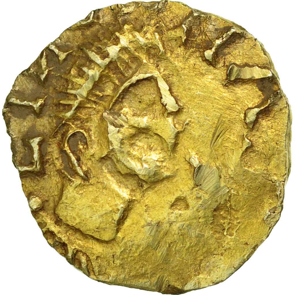 Monnaie, France, LINCONAS, Langres, Triens, Monétaire incertain, TTB+, Or