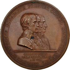 France, Medal, History, 1800, Mercié, SUP, Bronze