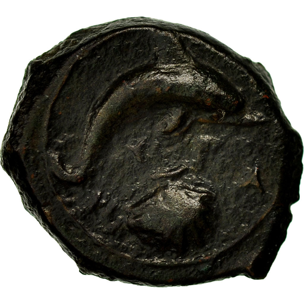 Coin, Sicily, Syracuse, Dionysos, Hemilitron, EF(40-45), Bronze