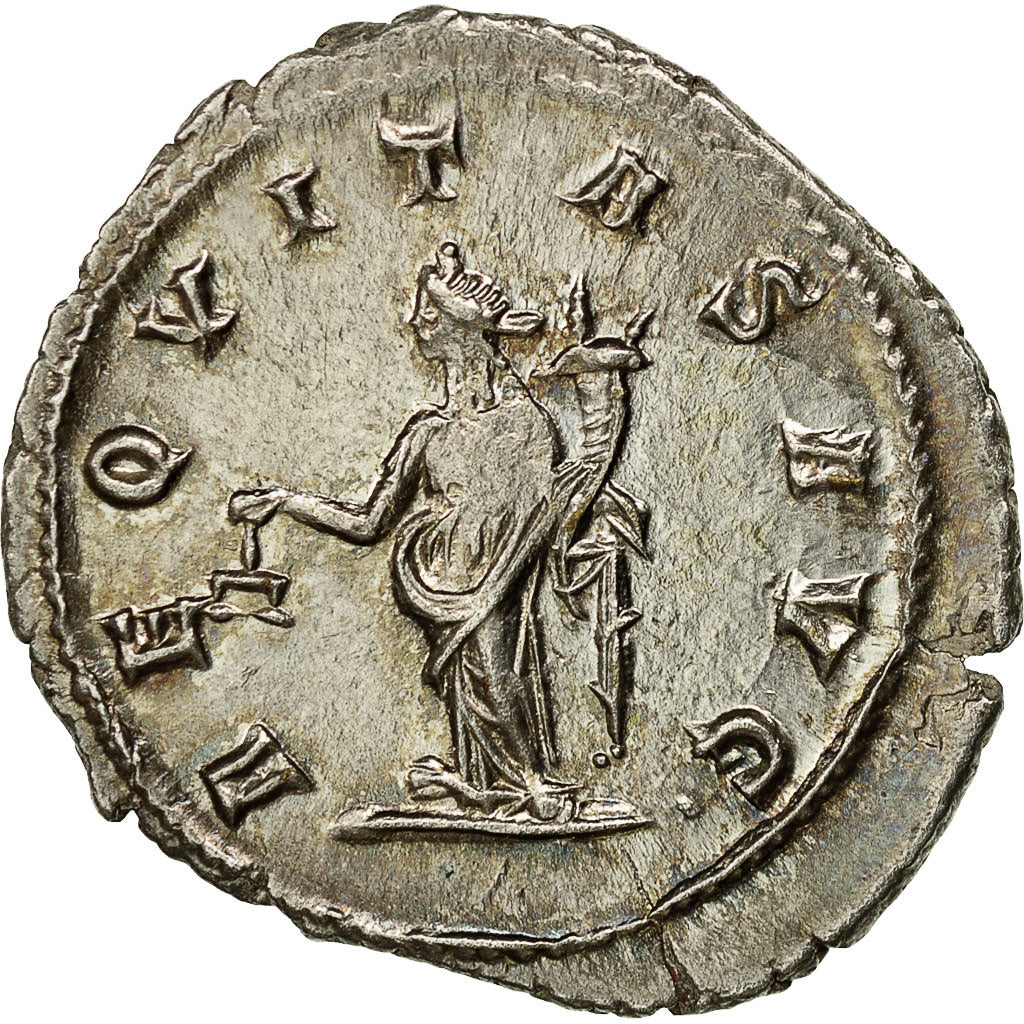 Coin, Philip II, Antoninianus, Antioch, AU(55-58), Billon, RIC:240a