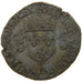 FRANCE, Douzain aux croissants, 1551, Nantes, VF(20-25), Silver, Ciani #1305,...