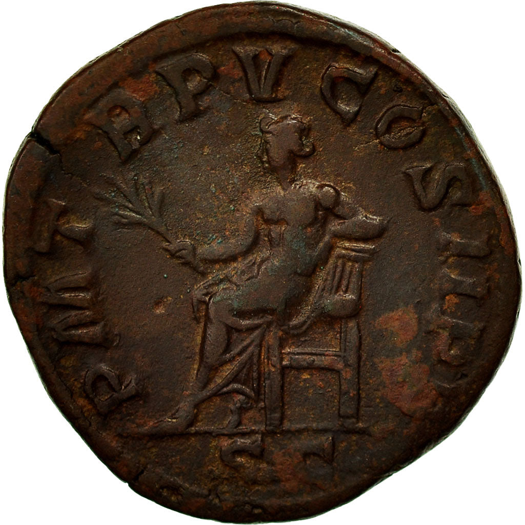 Moneta, Gordian III, Sesterzio, Rome, BB+, Bronzo, RIC:303a