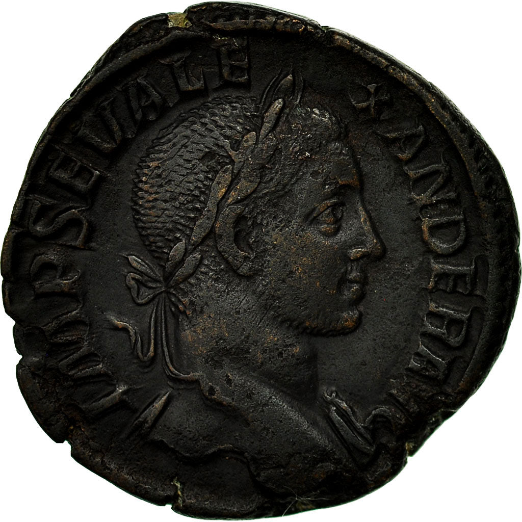 Münze, Severus Alexander, Sesterz, Rome, SS, Bronze, RIC:500