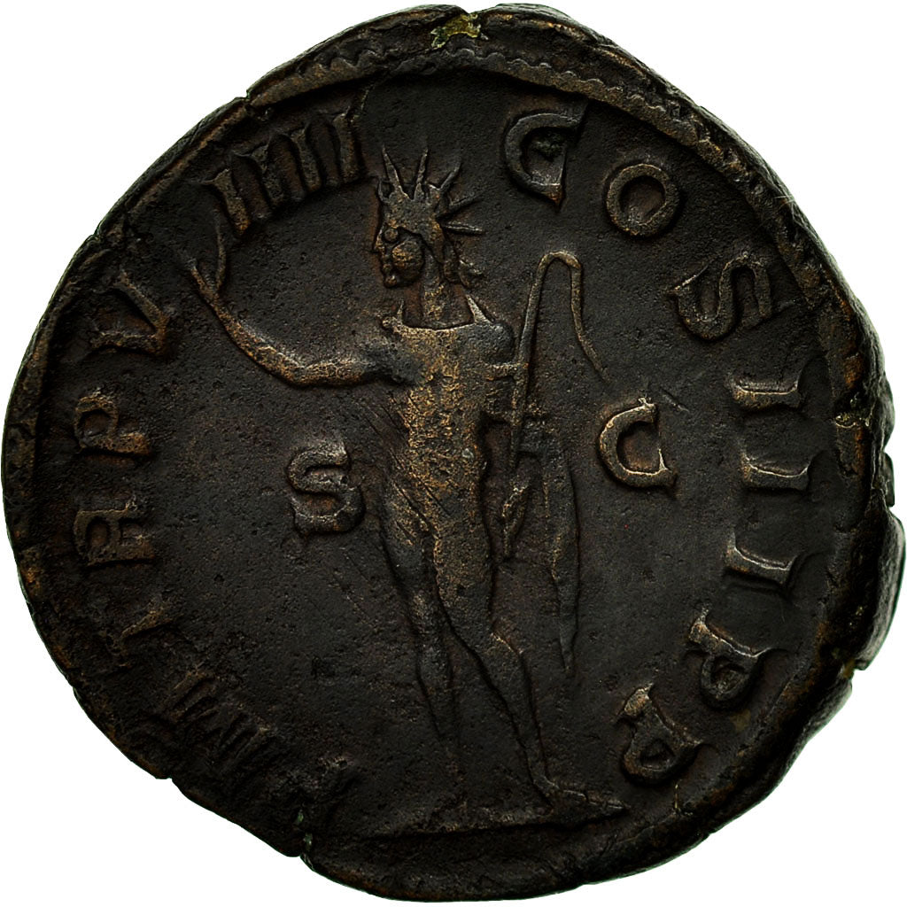 Münze, Severus Alexander, Sesterz, Rome, SS, Bronze, RIC:500