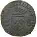 FRANCE, Douzain aux croissants, 1551, Nantes, VF(20-25), Silver, Ciani #1305,...