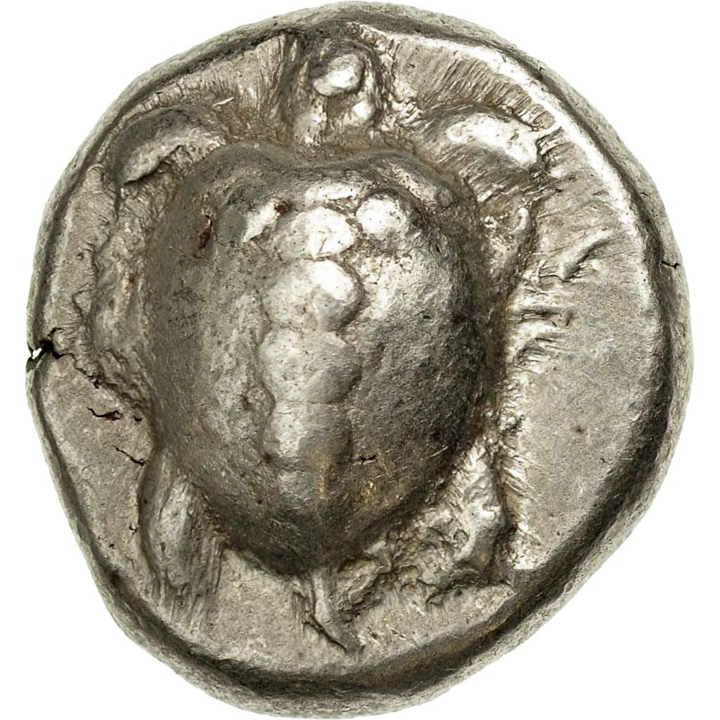Islands off Attica, Aegina, Stater, EF(40-45), Silver, SNG Cop:507