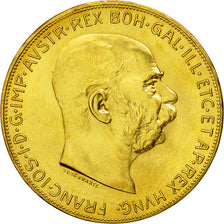 Münze, Österreich, Franz Joseph I, 100 Corona, 1915, UNZ+, Gold, KM:2819