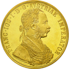 Austria, Franz Joseph I, 4 Ducat, 1915, Vienne, MS(65), Gold, KM:2276