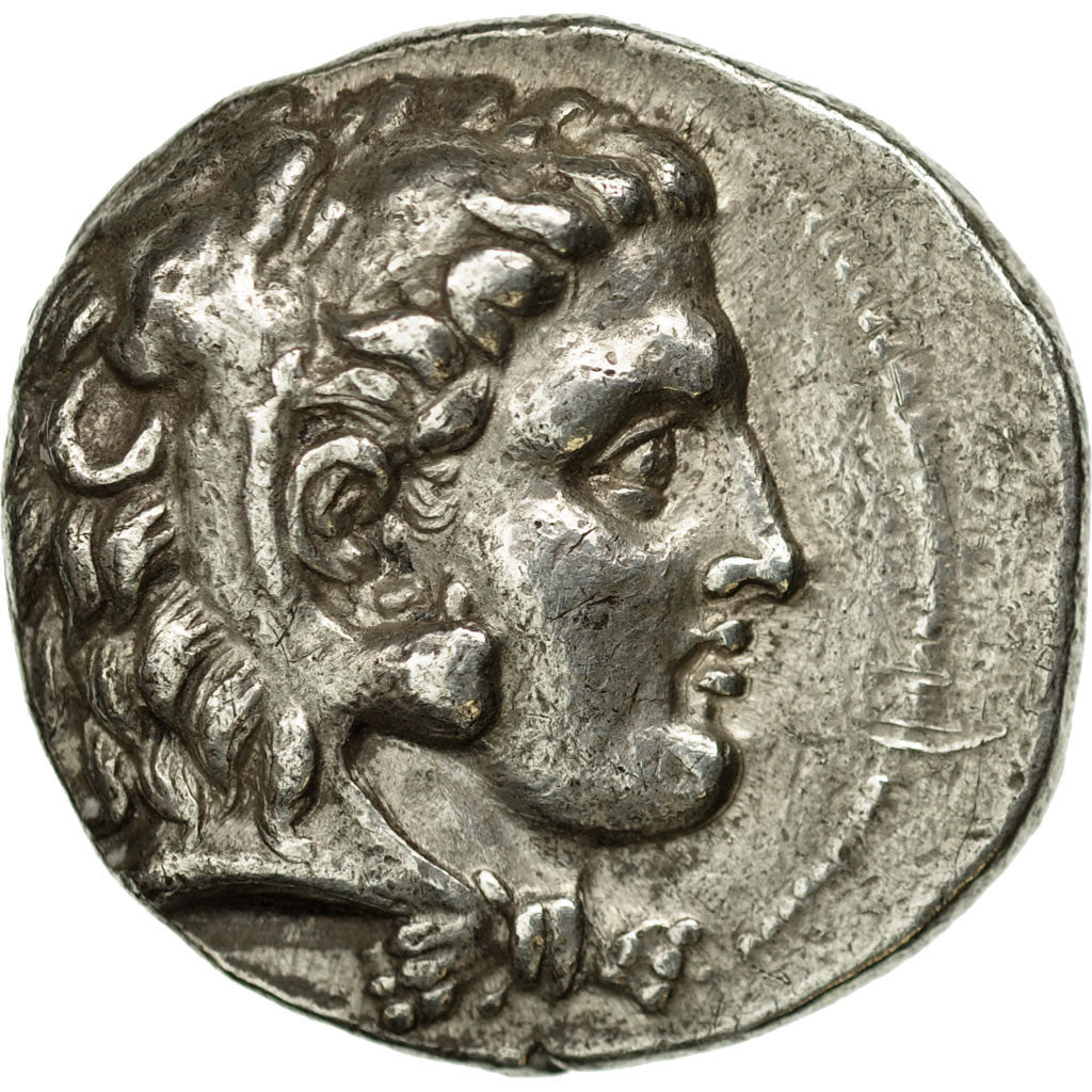 Münze, Kingdom of Macedonia, Alexander III, Tetradrachm, Tarsos, SS+, Silber