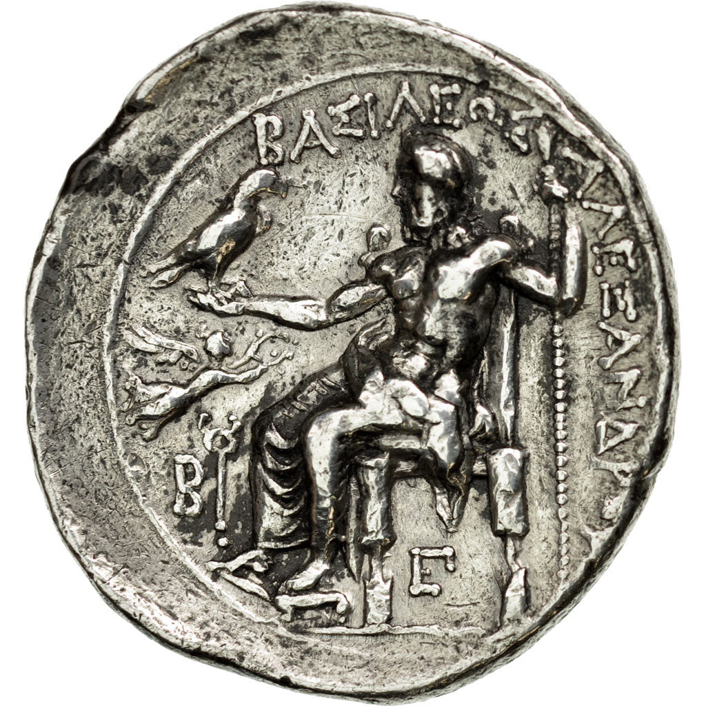 Münze, Kingdom of Macedonia, Alexander III, Tetradrachm, Tarsos, SS+, Silber