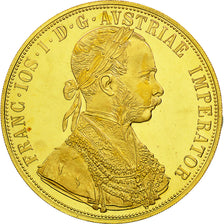 Austria, Franz Joseph I, 4 Ducat, 1915, Vienne, MS(64), Gold, KM:2276