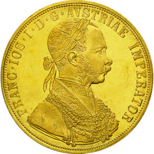 Austria, Franz Joseph I, 4 Ducat, 1915, Vienne, MS(64), Gold, KM:2276