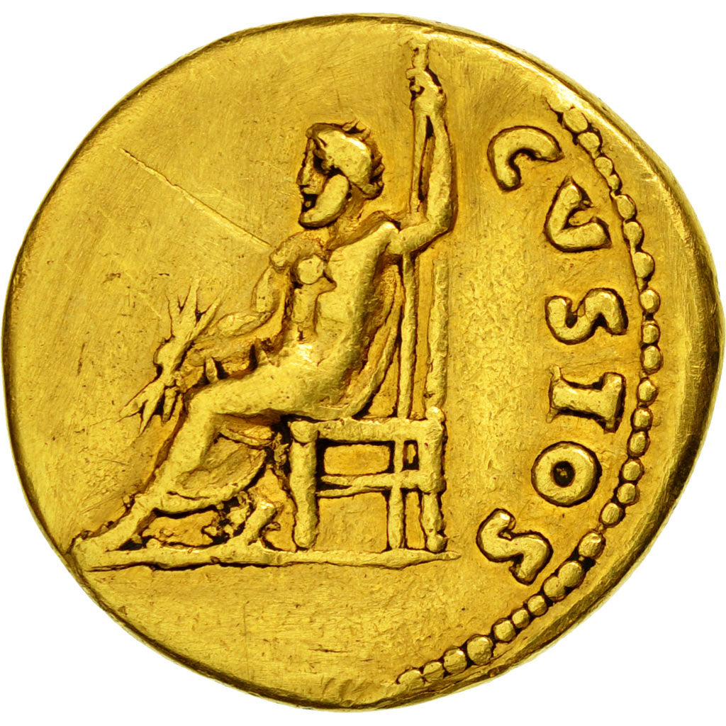 Nero, Aureus, Rome, EF(40-45), Gold, RIC:63