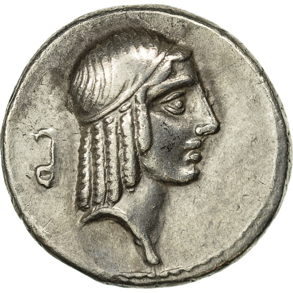 Coin, Calpurnia, Denarius, Rome, AU(55-58), Silver, Crawford:408/1a