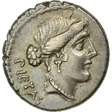 Postumia, Denarius, Rome, SS+, Silber, Crawford:450/2