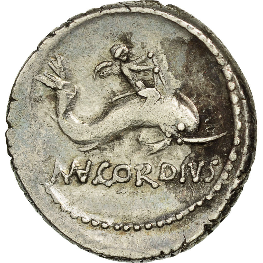 Coin, Cordia, Denarius, Rome, AU(55-58), Silver, Crawford:463/3