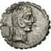 Coin, Roscia, Denarius Serratus, Rome, AU(55-58), Silver, Crawford:412/1