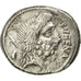 Moneta, Nonia, Denarius, Rome, AU(55-58), Srebro, Crawford:421/1