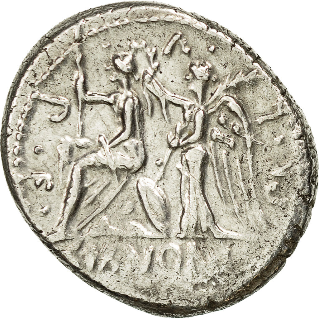 Coin, Nonia, Denarius, Rome, AU(55-58), Silver, Crawford:421/1