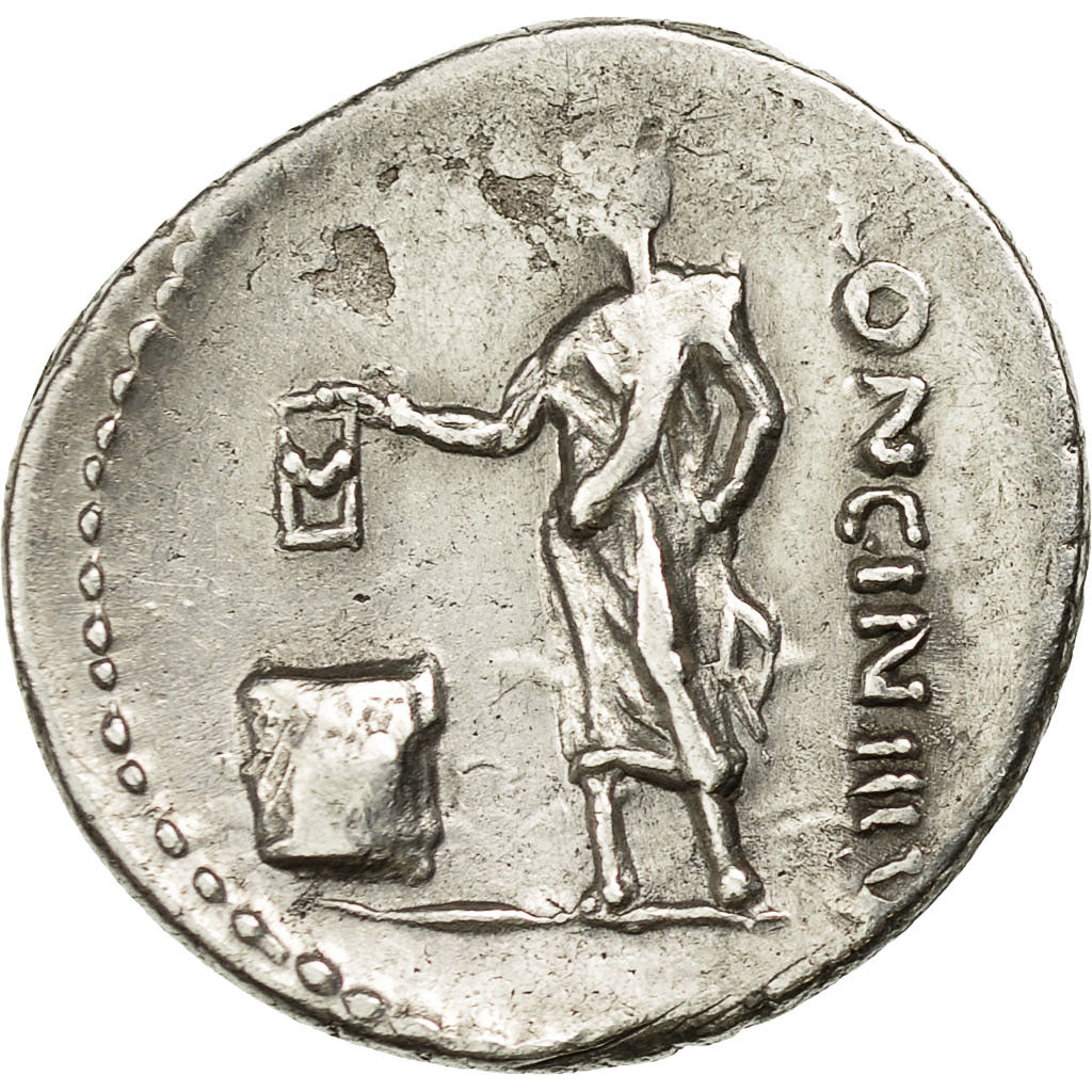 Cassia, Denarius, Rome, SPL-, Argento, Crawford:413/1