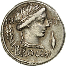 Moneda, Furia, Denarius, Rome, EBC, Plata, Crawford:414/1