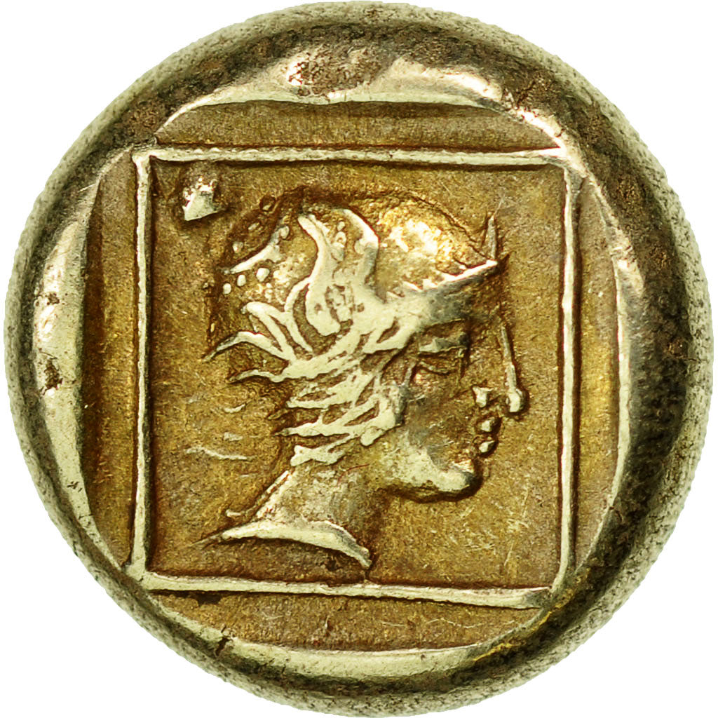 Coin, Lesbos, Mytilene, Hekte, graded, NGC, Ch XF*, 5/5-5/5, Electrum