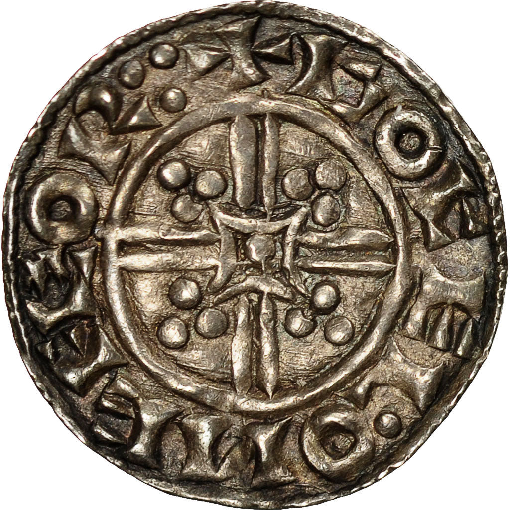Coin, Great Britain, Edward the Confessor, Penny, York, AU(55-58), Silver