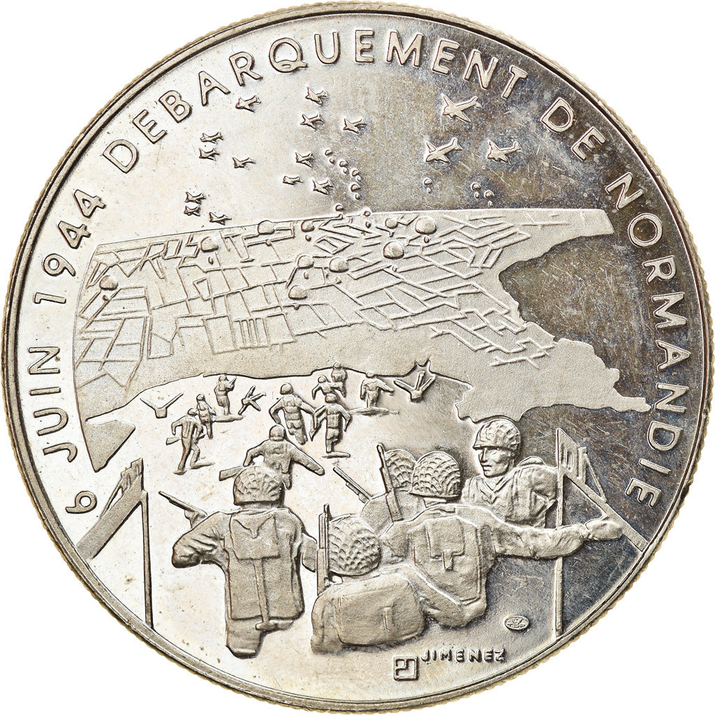 France, Medal, 1939-1945, Débarquement de Normandie, Politics, Society, War