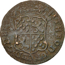 LIEGE, John Theodore, Liard, 1745, Liege, VF(20-25), Copper, KM:146