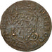 LIEGE, John Theodore, Liard, 1745, Liege, VF(20-25), Copper, KM:146