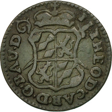 Monnaie, LIEGE, John Theodore, Liard, 1750, Liege, TTB, Cuivre, KM:155