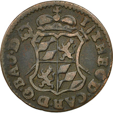 Coin, LIEGE, John Theodore, Liard, 1750, Liege, VF(30-35), Copper, KM:155