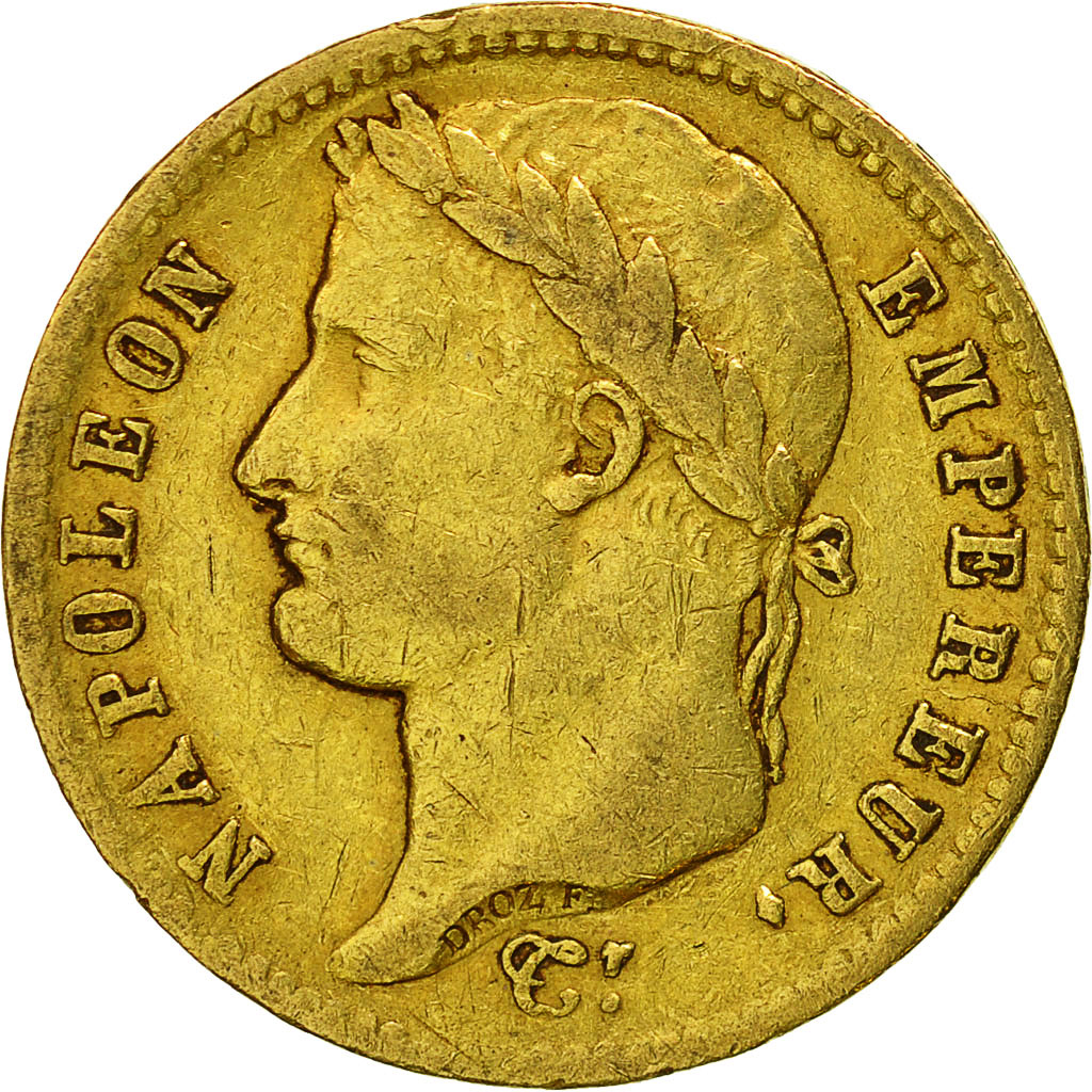 Frankreich, Napoléon I, 20 Francs, 1811, Lille, SS, Gold, KM:695.10